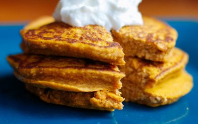 Protein Pumpkin Pancakes